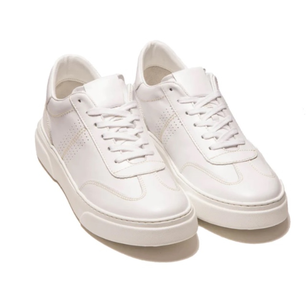 L’Intervalle White Leather Sneakers - Picture 4 of 10